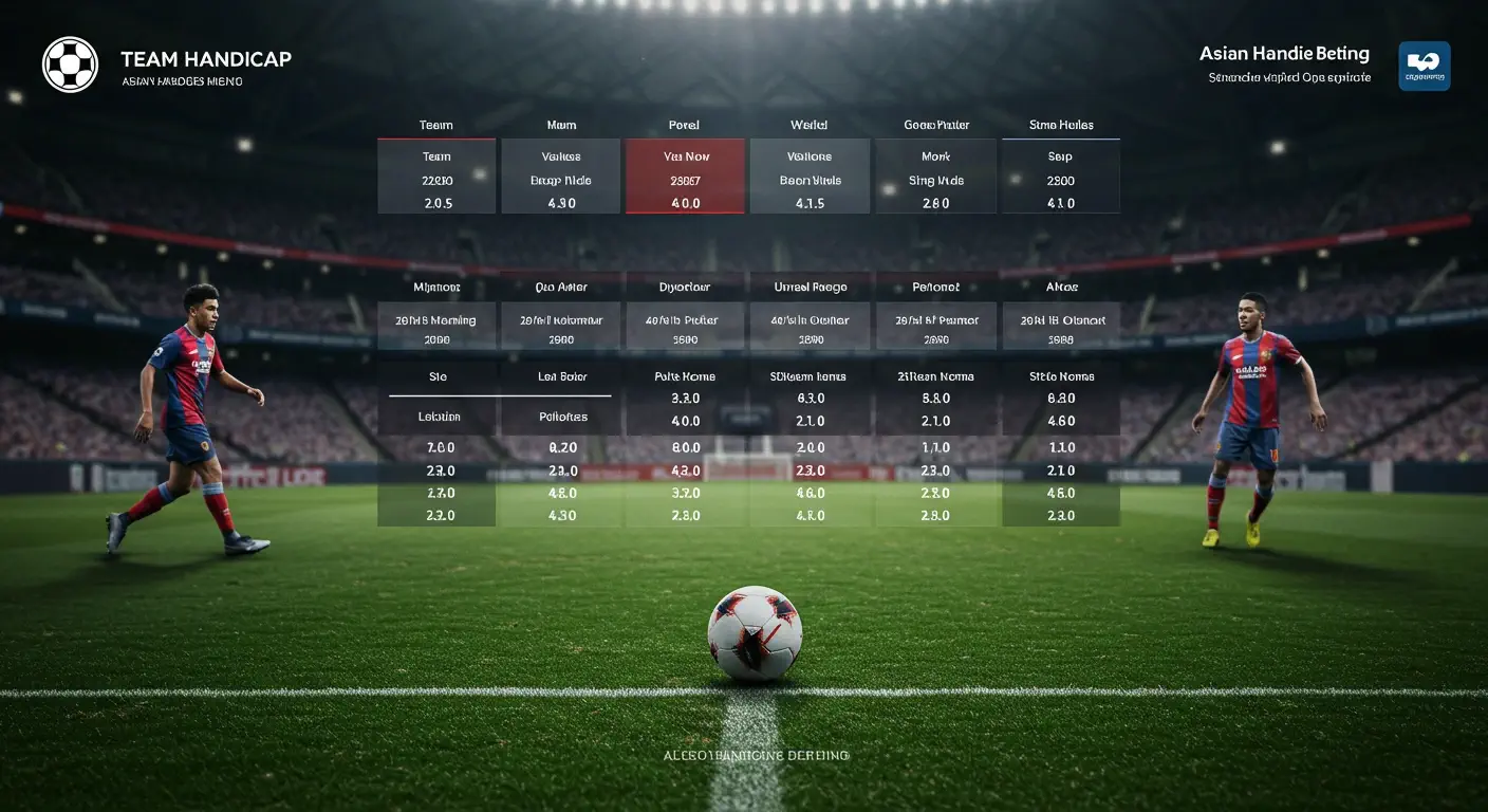 Asian Handicap odds